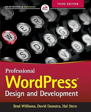 Professional WordPress Design and Development book cover
